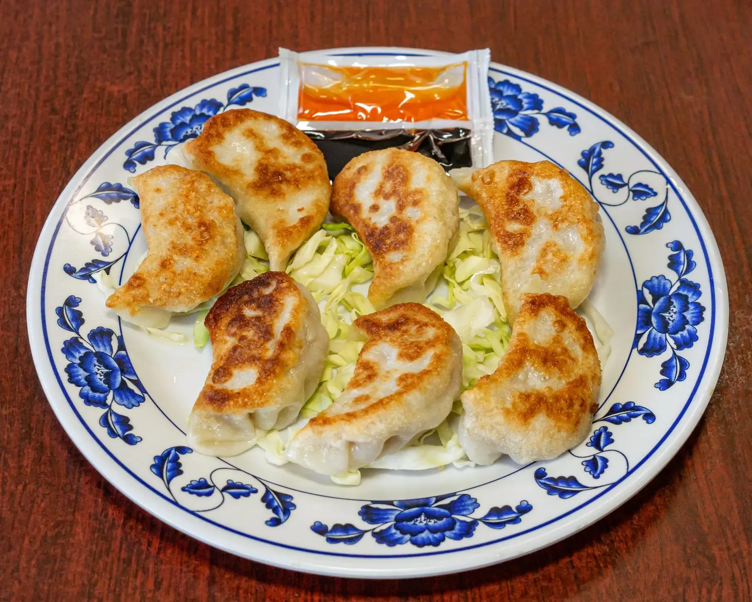 Pot Stickers at Uncle Yu Restaurant，a Chinese Restaurant in Union City